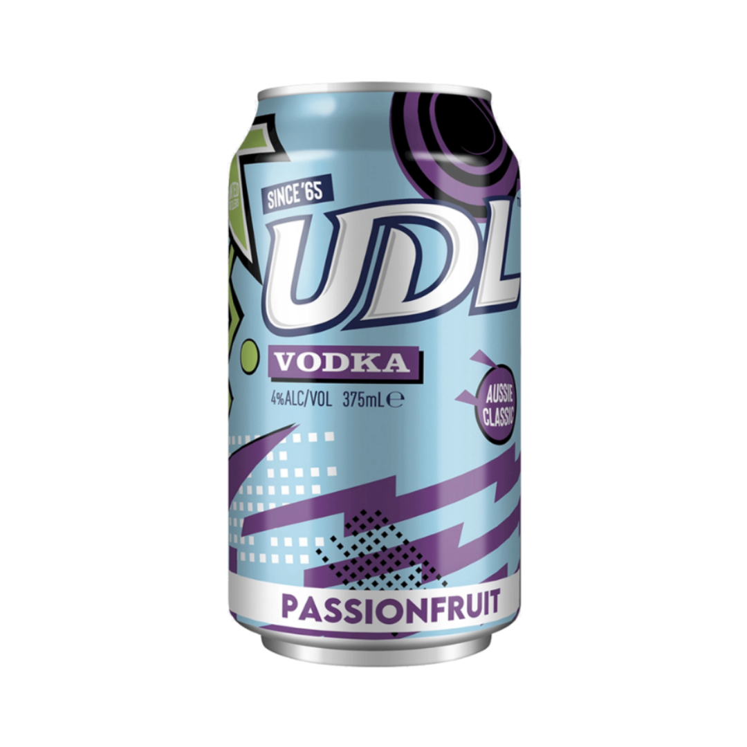 UDL Vodka and Passionfruit