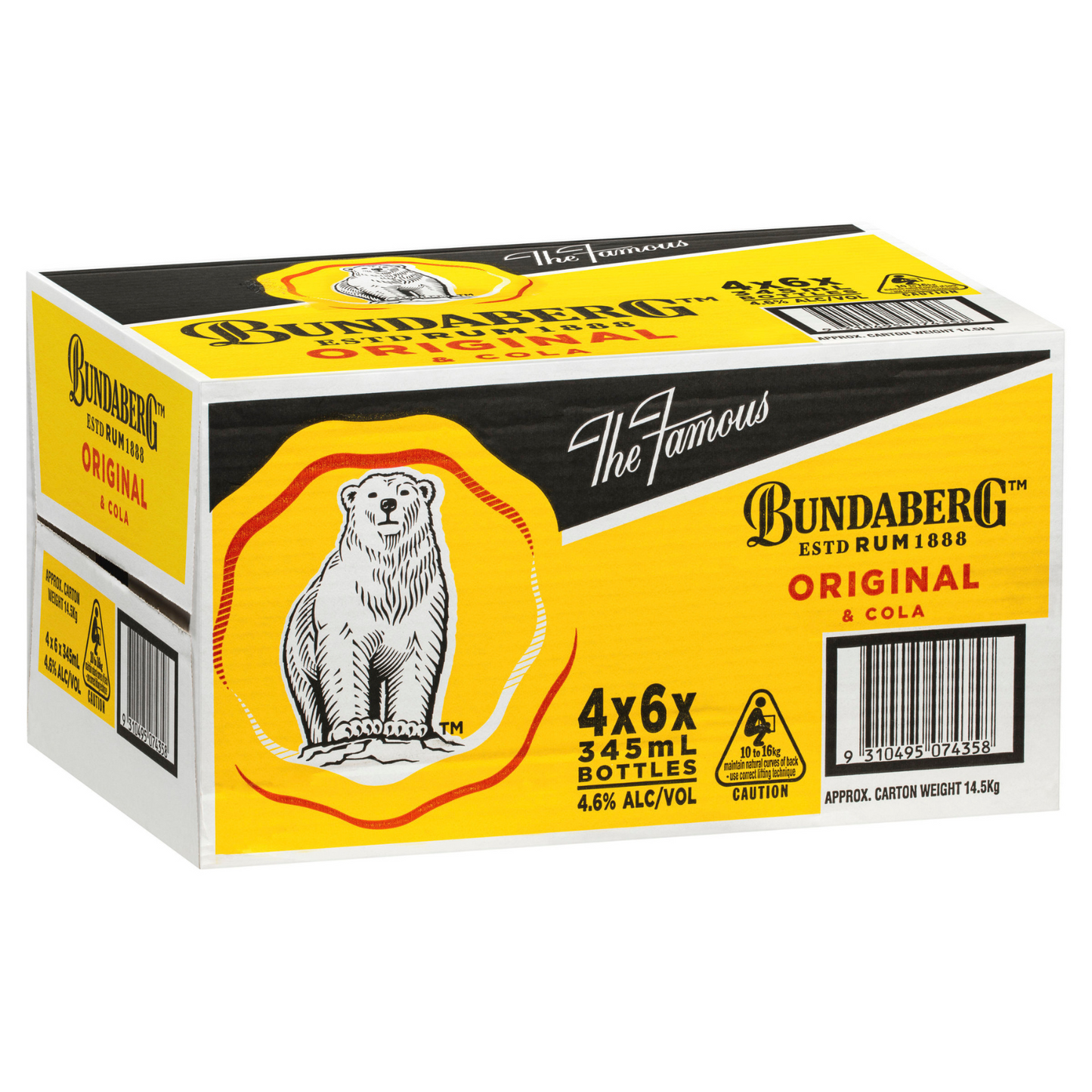 Bundaberg Rum UP and Cola