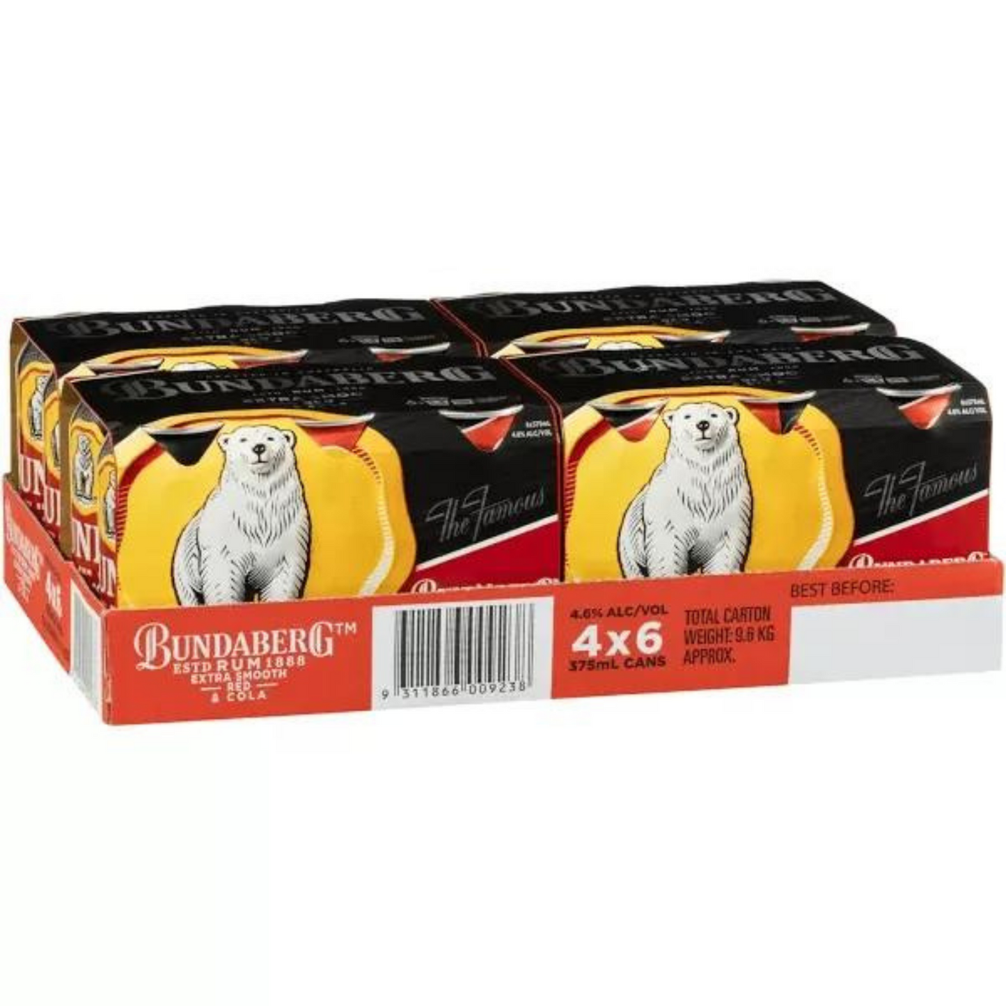 Bundaberg Rum Red and Cola