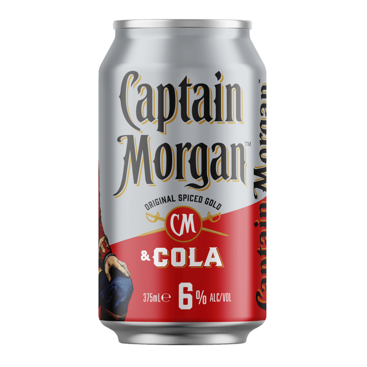 Captain Morgan and Cola 6%