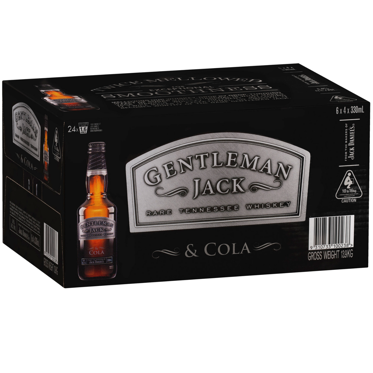 Gentleman Jack and Cola 6%