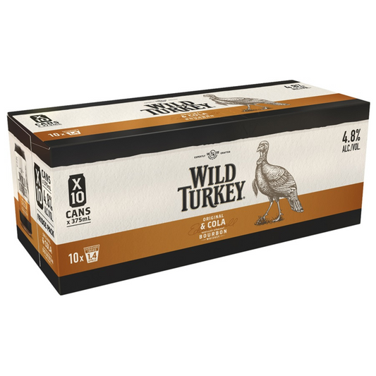 Wild Turkey & Cola 10 Pack