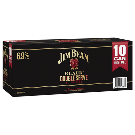 Jim Beam Black Double Serve 10pk
