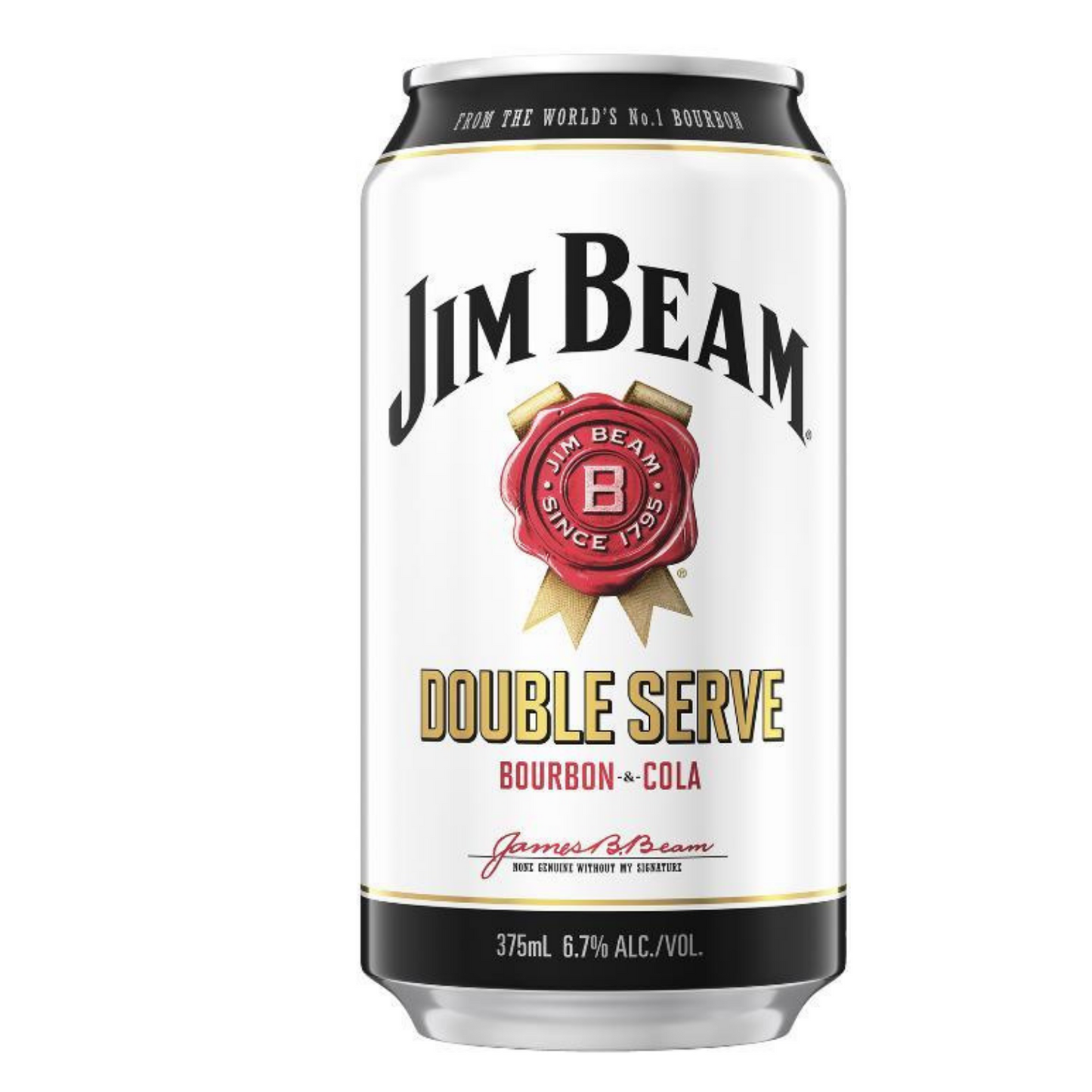 Jim Beam White Double Serve 10pk