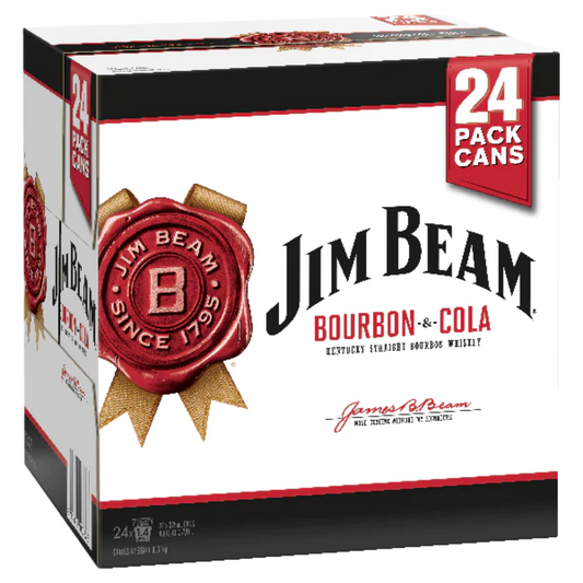 Jim Beam and Cola Cube 24pk