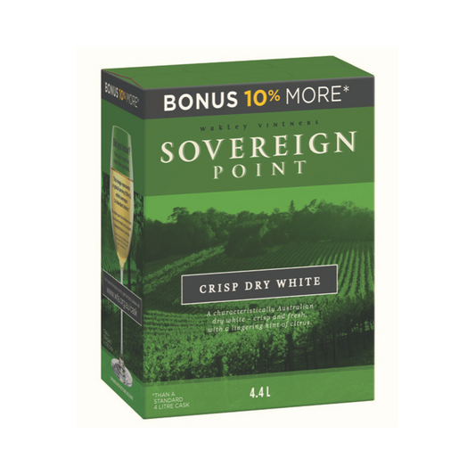 Sovereign Point Crisp Dry White 4.4L