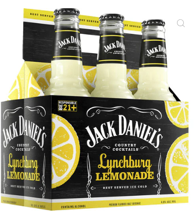 Jack Daniels and Lemonade Stubby