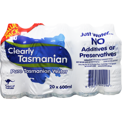 Clearly Tasmanian Water