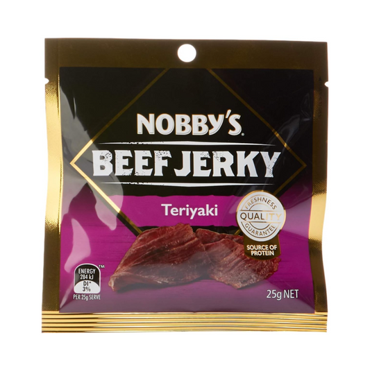 Nobby's Beef Jerky Teriyaki