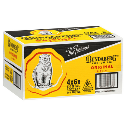 Bundaberg Rum UP and Cola