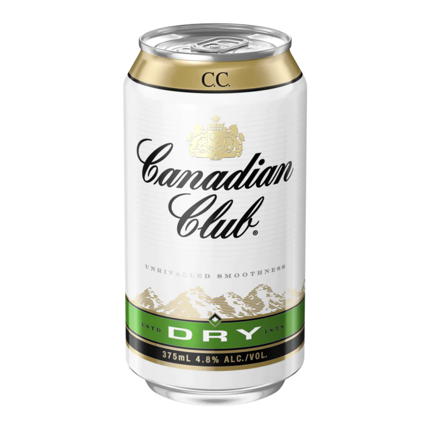 Canadian Club and Dry 10 Pack