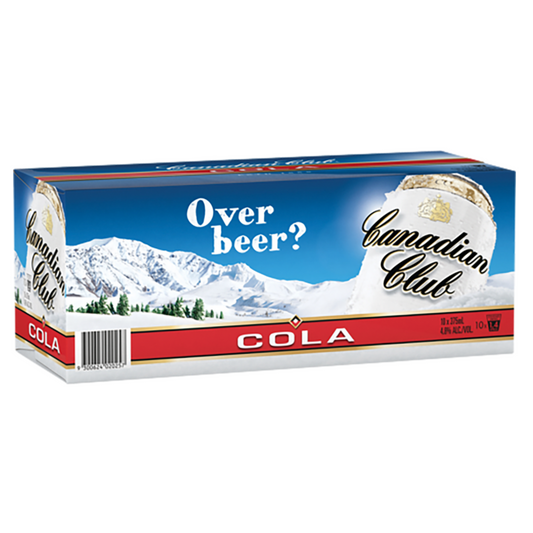 Canadian Club and Cola 10 Pack