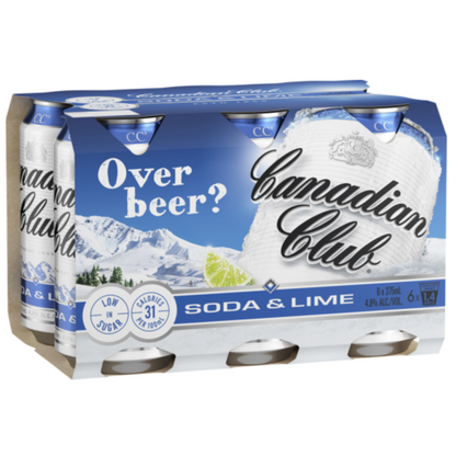 Canadian Club Soda & Lime