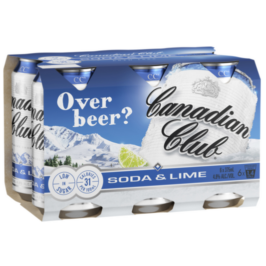 Canadian Club Soda & Lime