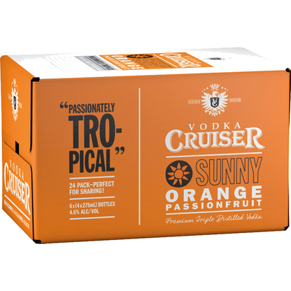 Vodka Cruiser Sunny Orange Passionfruit