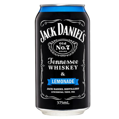 Jack Daniels and Lemonade Cans