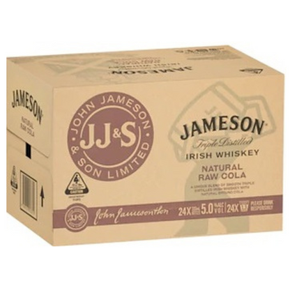 Jameson & Natural Raw Cola 5%