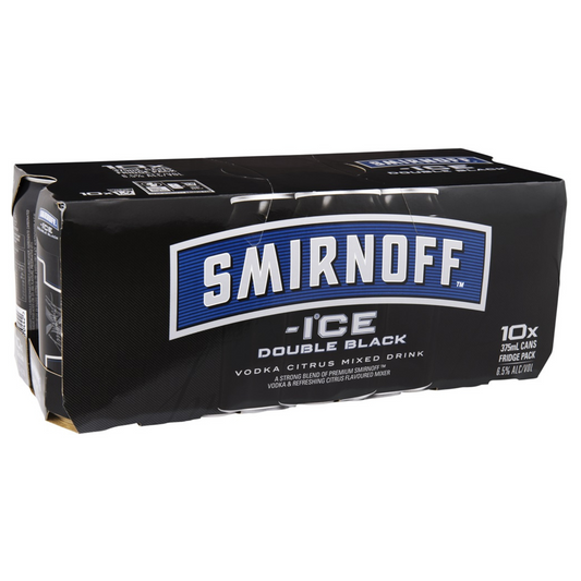 Smirnoff Ice Double Black 10 Pack