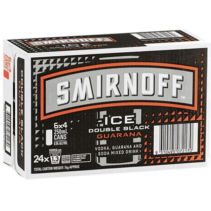 Smirnoff Double Black Guarana