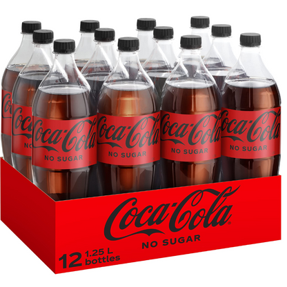 Coke No Sugar 1.25l