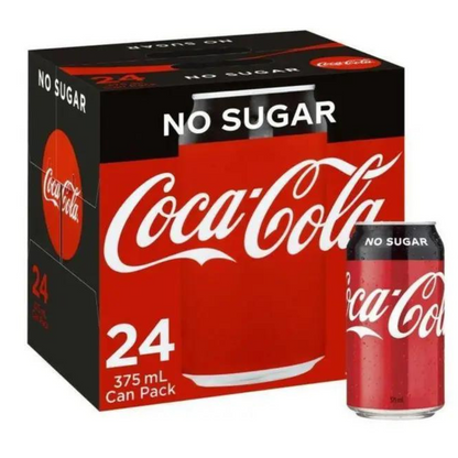 Coke No Sugar Cans