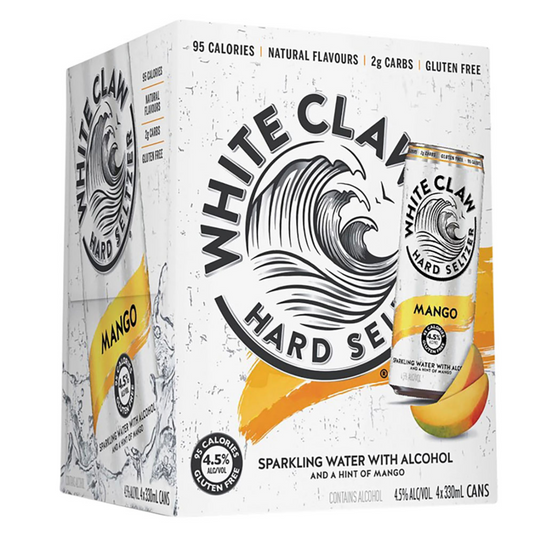 White Claw Hard Seltzer Mango
