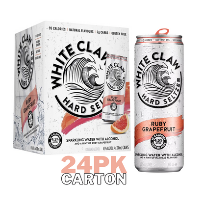 White Claw Hard Seltzer Ruby Grapefruit