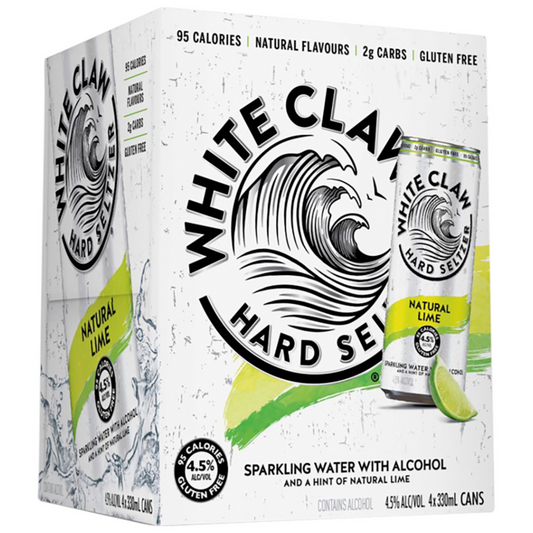 White Claw Hard Seltzer Natural Lime