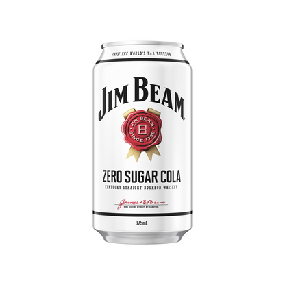 Jim Beam and Zero Sugar Cola