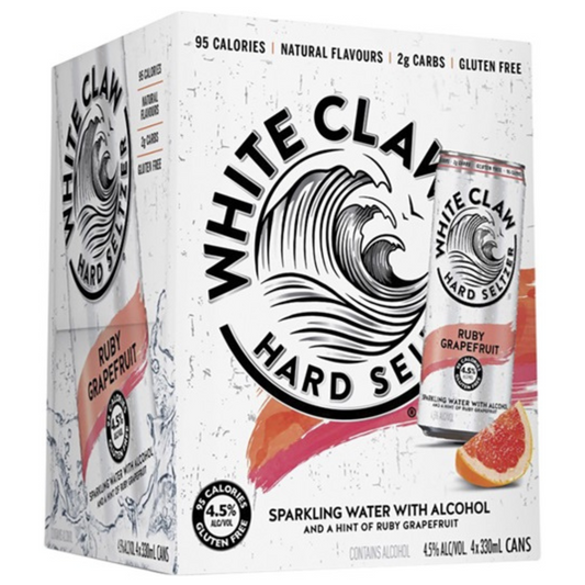 White Claw Hard Seltzer Ruby Grapefruit