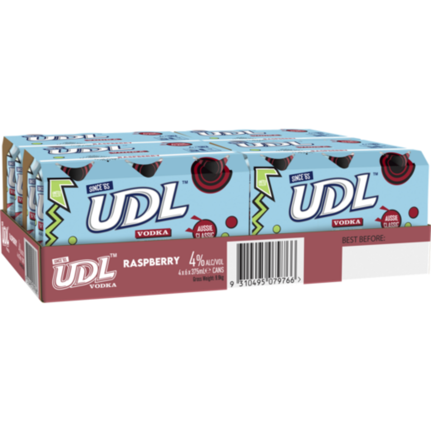 UDL Vodka and Raspberry