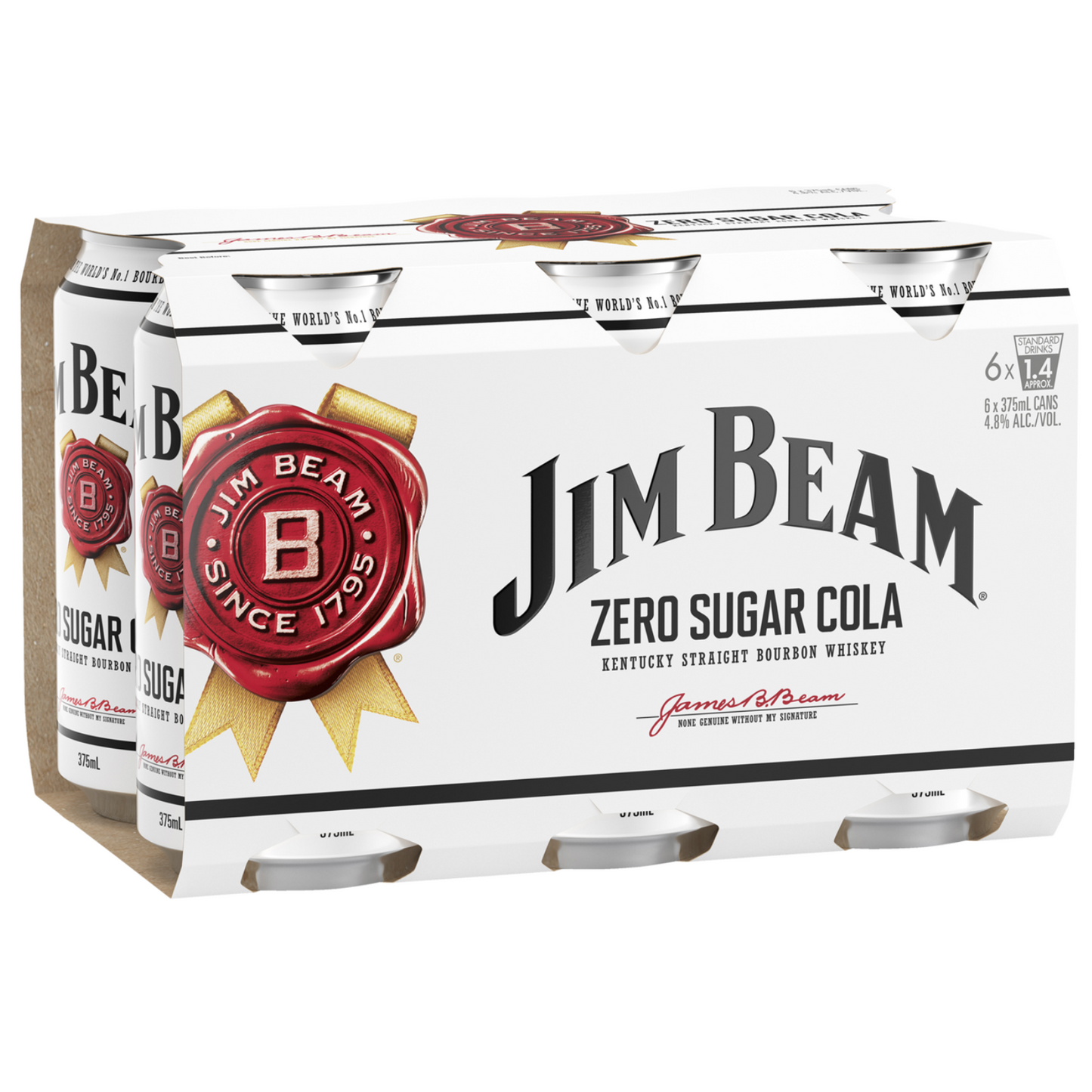 Jim Beam and Zero Sugar Cola